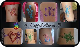 tatouages paillettes