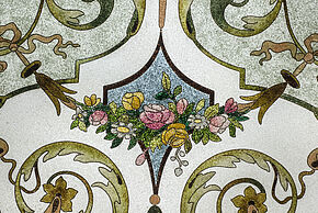 Vitrail cloisonné collection permanente 