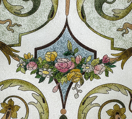 Vitrail cloisonné collection permanente 