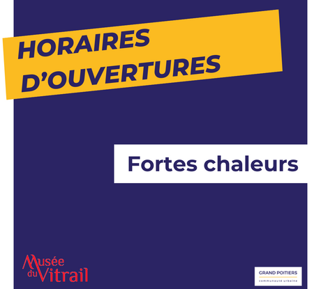 Horaires d'ouvertures fortes chaleurs