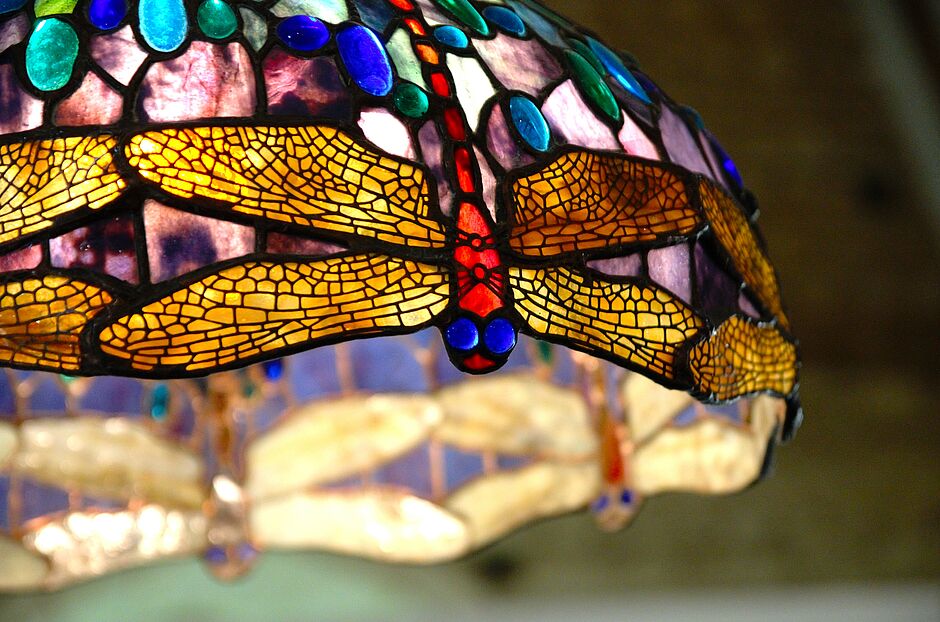 Lampe Tiffany - Agrandir l'image (fenêtre modale)
