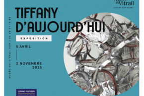 Affiche de l'exposition "Tiffany d'Aujourd'hui"